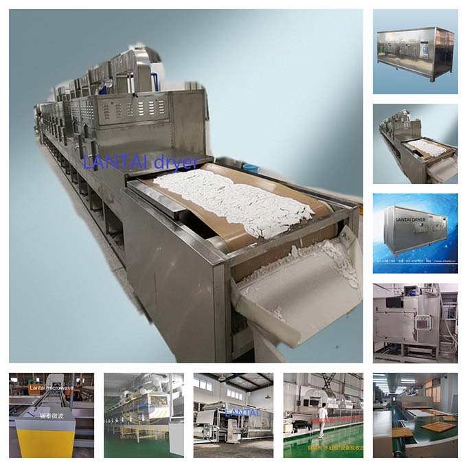 Drying technology of industrial microwave shrimp